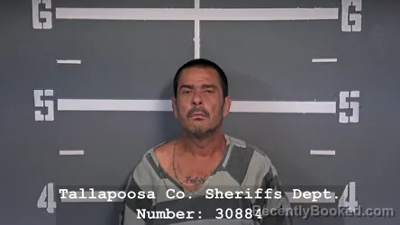 Mugshot of TONY MANCILLA booked in Tallapoosa County, Alabama on March 10, 2026