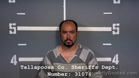 Mugshot of CHAYNE MICHAEL SMOOT booked in Tallapoosa County, Alabama on March 8, 2026