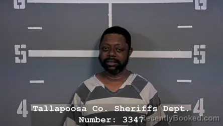 Mugshot of Charles Alexander Ellington booked in Tallapoosa County, Alabama on August 15, 2026