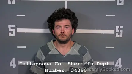 Mugshot of JEFFERY WESLEY TUCKER booked in Tallapoosa County, Alabama on July 30, 2026