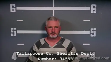 Mugshot of ALAN RAYFIELD CARMACK booked in Tallapoosa County, Alabama on April 4, 2026