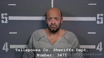 Mugshot of DAVID EARL SPIVEY booked in Tallapoosa County, Alabama on March 13, 2026