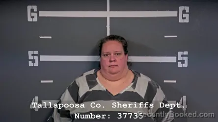 Booking photo from Tallapoosa County, Alabama