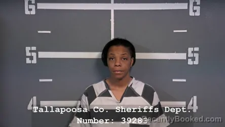 Mugshot of HEATHER SIERRA BURNS booked in Tallapoosa County, Alabama on March 21, 2026