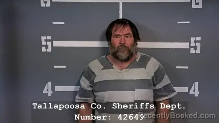 Mugshot of MARK ANTHONY PRICE booked in Tallapoosa County, Alabama on March 29, 2026