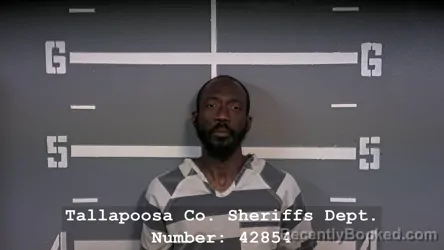 Mugshot of TARASHUS LARON KNIGHT booked in Tallapoosa County, Alabama on April 3, 2026