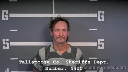 Mugshot of LONNIE DEWAYNE DAVIS booked in Tallapoosa County, Alabama on March 20, 2026