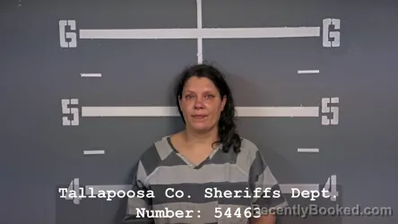 Mugshot of AMBER MARIE BICE booked in Tallapoosa County, Alabama on August 4, 2026