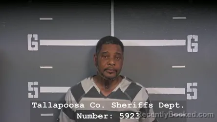 Mugshot of ANTHONY ROY ALVIES booked in Tallapoosa County, Alabama on April 1, 2026