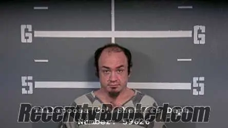 Booking photo from Tallapoosa County, Alabama