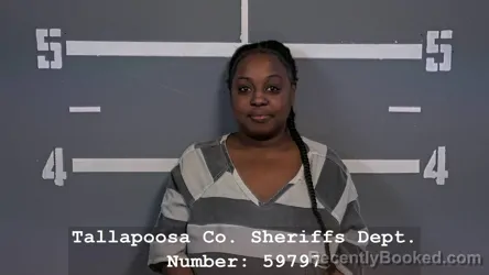 Mugshot of EUREKA SHARDAE THOMAS booked in Tallapoosa County, Alabama on March 19, 2026