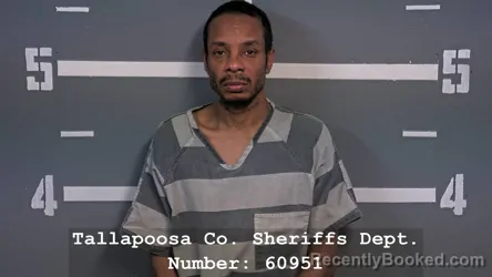 Mugshot of CHARLES ANTHONY DAWSON booked in Tallapoosa County, Alabama on March 11, 2026