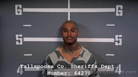 Mugshot of JACOBY SHANEIL ADAMSON booked in Tallapoosa County, Alabama on March 21, 2026