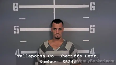 Mugshot of JOSHUA DWAYNE AMMONS booked in Tallapoosa County, Alabama on August 4, 2026