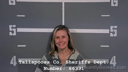 Mugshot of HALEY DANIELLE CORLEY booked in Tallapoosa County, Alabama on July 29, 2026