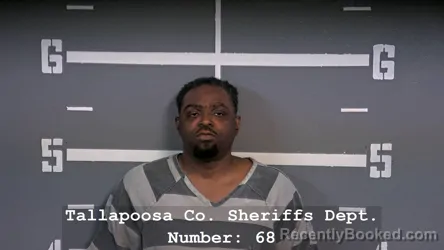 Mugshot of QUINTAE QUONTEZ HOWARD booked in Tallapoosa County, Alabama on May 22, 2026