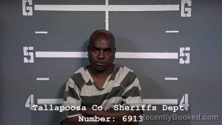 Mugshot of TERRANCE RUSSELL booked in Tallapoosa County, Alabama on April 3, 2026