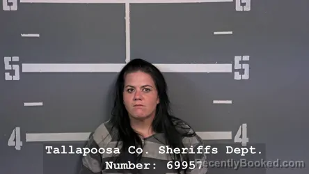 Mugshot of Brooklyn Leann Adams booked in Tallapoosa County, Alabama on August 18, 2026