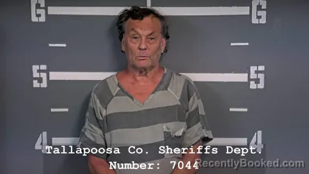 Mugshot of TIMOTHY RANDALL MCBRIDE booked in Tallapoosa County, Alabama on April 4, 2026