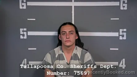 Mugshot of CHRISTOPHER TY PATTERSON booked in Tallapoosa County, Alabama on March 25, 2026