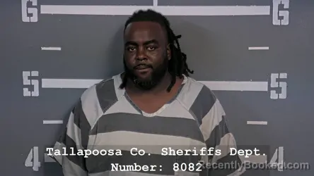 Mugshot of ANTHONY DARNELL RUSSELL booked in Tallapoosa County, Alabama on July 30, 2026