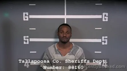 Mugshot of VANTAVIOUS JAUWONTA WESTBROOKS booked in Tallapoosa County, Alabama on March 28, 2026