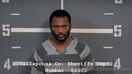 Mugshot of ADRIAN LAMAR CRAYTON booked in Tallapoosa County, Alabama on May 18, 2026