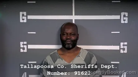 Mugshot of DERRICK DWAYNE LYNN booked in Tallapoosa County, Alabama on March 24, 2026