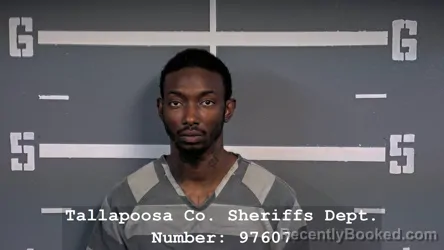 Mugshot of JALEN MARQUIS WHETSTONE booked in Tallapoosa County, Alabama on May 15, 2026