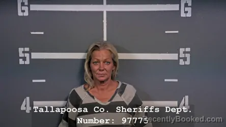 Mugshot of TINA ANN WARD booked in Tallapoosa County, Alabama on July 2, 2026