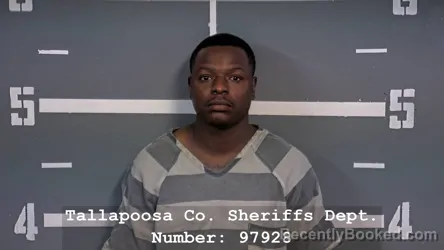Mugshot of DEANGELO DENZELL MCWILLIAMS booked in Tallapoosa County, Alabama on May 15, 2026