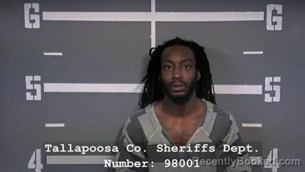 Mugshot of JEROD QUINTEZ ALLEN booked in Tallapoosa County, Alabama on March 21, 2026