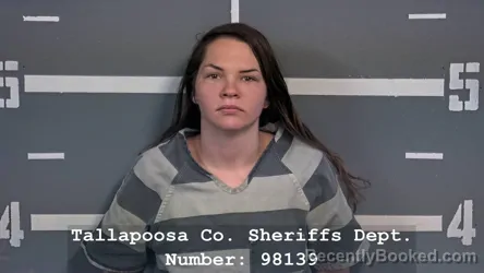 Booking photo from Tallapoosa County, Alabama