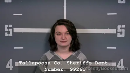 Mugshot of HAYDEN DANIELLE ELLERBE booked in Tallapoosa County, Alabama on March 18, 2026