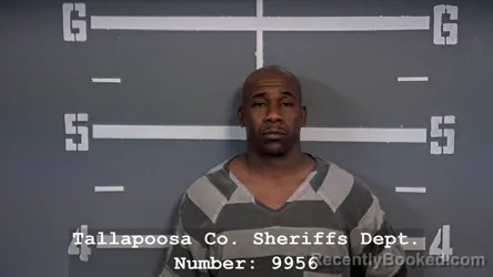 Mugshot of BENNIE CARLTAVIOUS KELLY booked in Tallapoosa County, Alabama on April 24, 2026