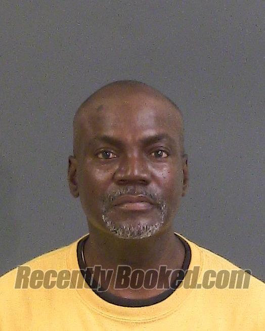 Booking photo from Charleston County, South Carolina
