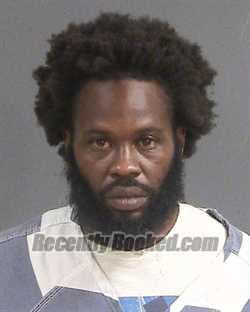 Booking photo from Charleston County, South Carolina