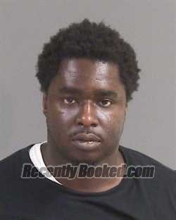 Booking photo from Charleston County, South Carolina