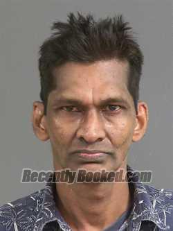 Booking photo from Charleston County, South Carolina