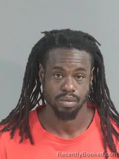 Mugshot of Ray Antwanne Robinson booked in Charleston County, South Carolina on August 23, 2026