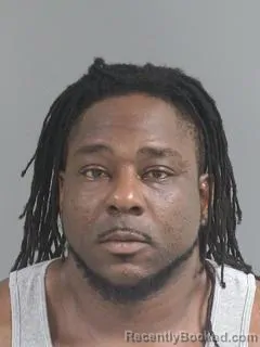 Mugshot of SHAQUILLE KAREEM HAYWARD booked in Charleston County, South Carolina on July 9, 2026