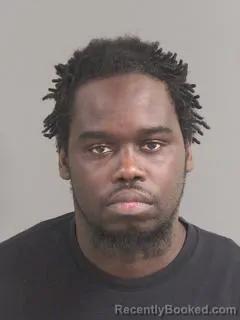 Mugshot of Curtis Quame Woodfield booked in Charleston County, South Carolina on August 25, 2026