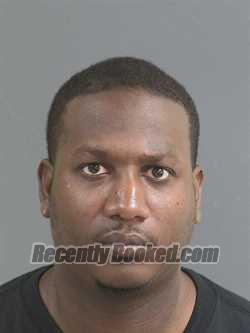 Booking photo from Charleston County, South Carolina