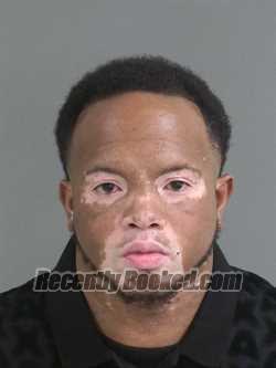 Booking photo from Charleston County, South Carolina