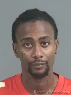 Mugshot of Dontese Jermaine Jenkins-Richardson booked in Charleston County, South Carolina on August 24, 2026