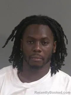 Mugshot of Dayvonte Keyshawn Adams booked in Charleston County, South Carolina on August 27, 2026