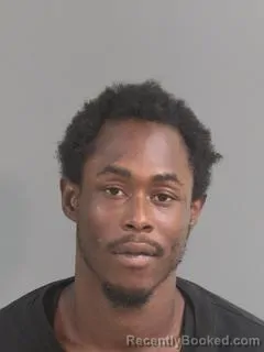 Mugshot of Trevion Maiel Obanner booked in Charleston County, South Carolina on September 2, 2026