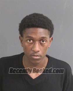Booking photo from Charleston County, South Carolina