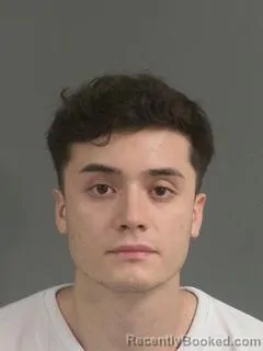 Mugshot of CRISTIAN ESPARZA MOLINA booked in Charleston County, South Carolina on July 6, 2026