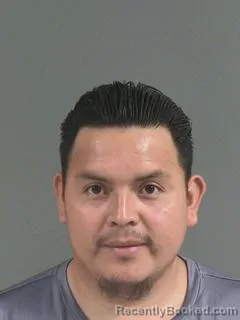 Mugshot of Josue Raul Funes Vilches booked in Charleston County, South Carolina on August 22, 2026